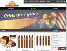 Tablet Screenshot of habanostore.com